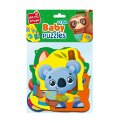 Пазли максі картонні з грою Тварини. Іграшки